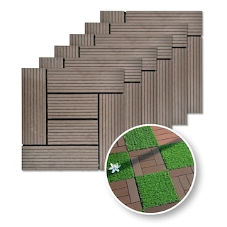 Foto 2 | Piso para Jardín Decoarq 6 Piezas