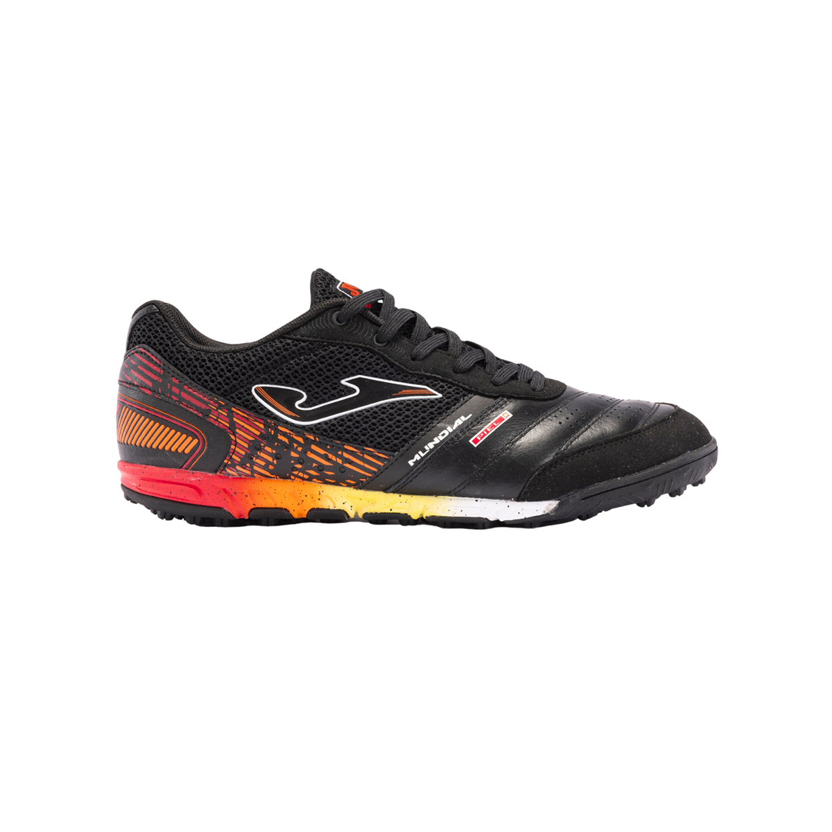 Tenis Joma Mundial Turf Negro Fútbol Rápido Resistente