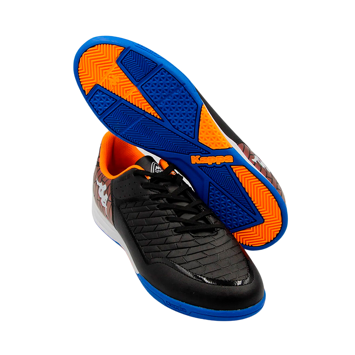 Foto 4 pulgar | Tenis Fútbol Sala Kappa Kombat Player Hombre Negro Azul