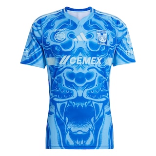 Foto 1 | Playera Visitante Tigres Uanl 25/26 Adidas Azul Hombre