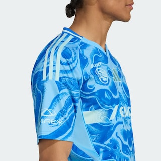 Foto 8 | Playera Visitante Tigres Uanl 25/26 Adidas Azul Hombre