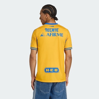 Foto 5 | Jersey Local Tigres Uanl 25/26 Adidas Amarillo Hombre
