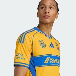 Foto 8 | Jersey Local Tigres Uanl 25/26 Adidas Amarillo Hombre