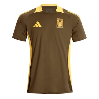 Foto 1 | Playera Entrenamiento Tigres Uanl Adidas Verde Hombre