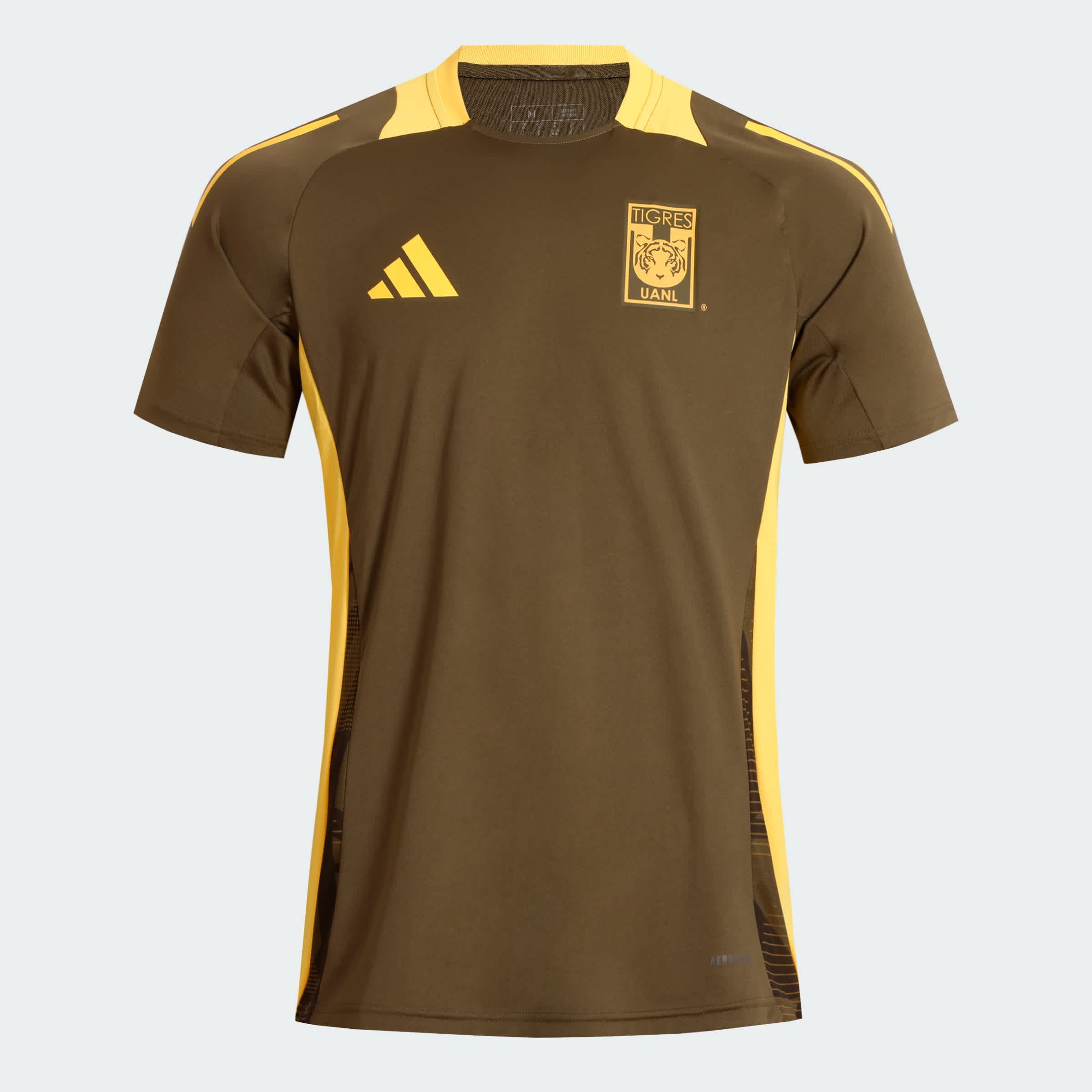 Foto 4 pulgar | Playera Entrenamiento Tigres Uanl Adidas Verde Hombre