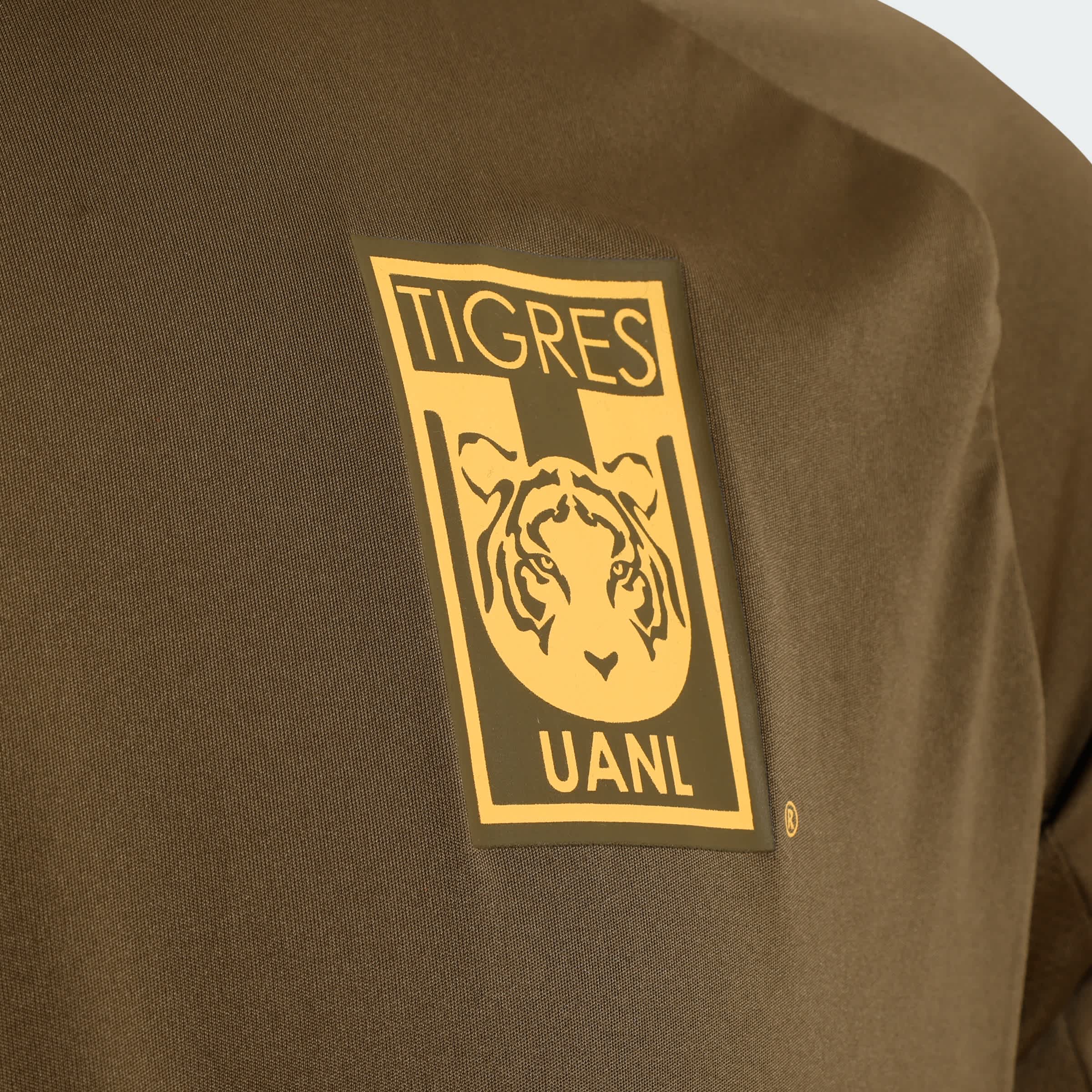 Foto 6 pulgar | Playera Entrenamiento Tigres Uanl Adidas Verde Hombre