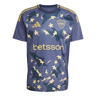 Foto 1 | Tercer Jersey Del Boca Juniors 24/25 Adidas Azul Hombre