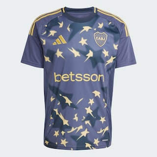 Foto 4 | Tercer Jersey Del Boca Juniors 24/25 Adidas Azul Hombre