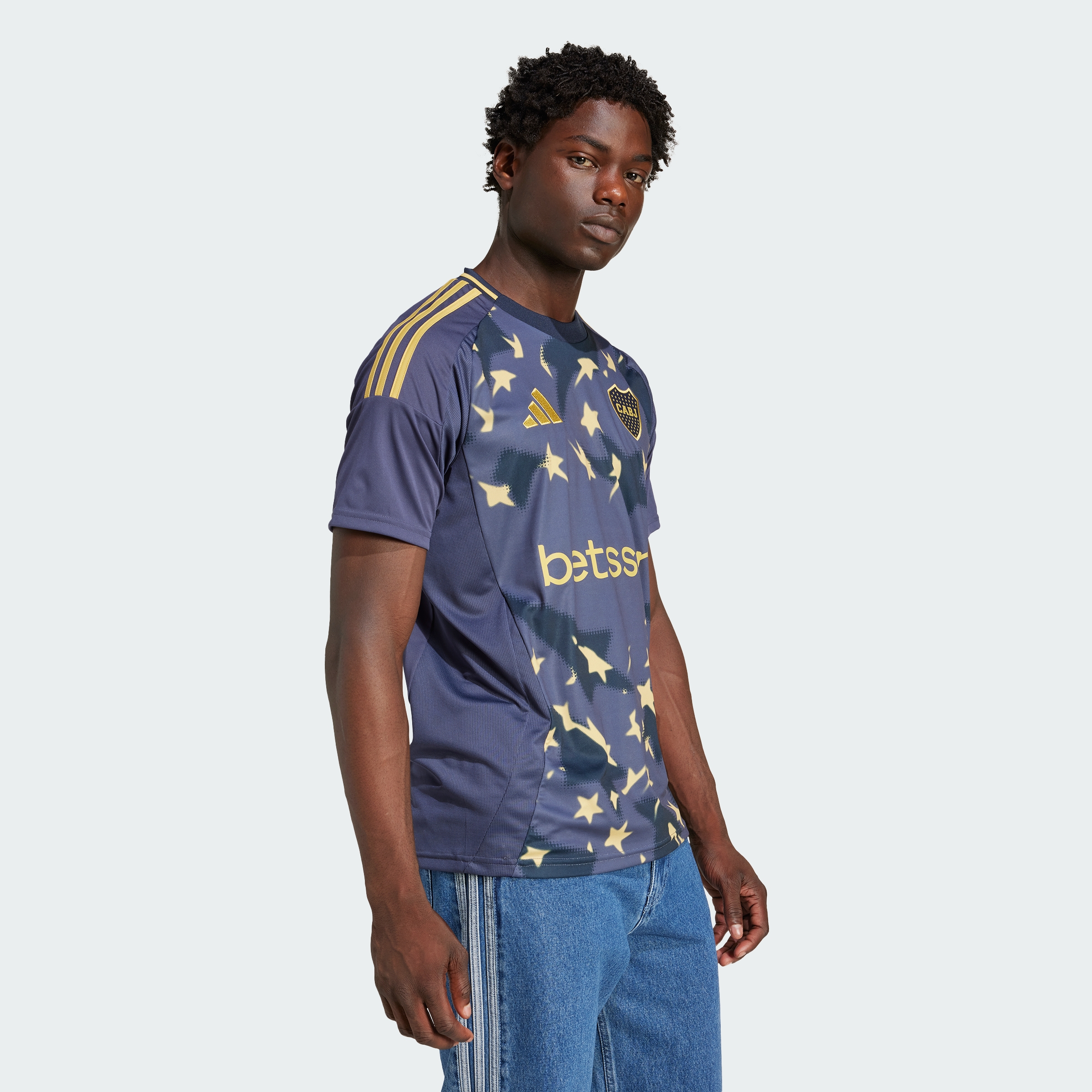 Foto 7 pulgar | Tercer Jersey Del Boca Juniors 24/25 Adidas Azul Hombre