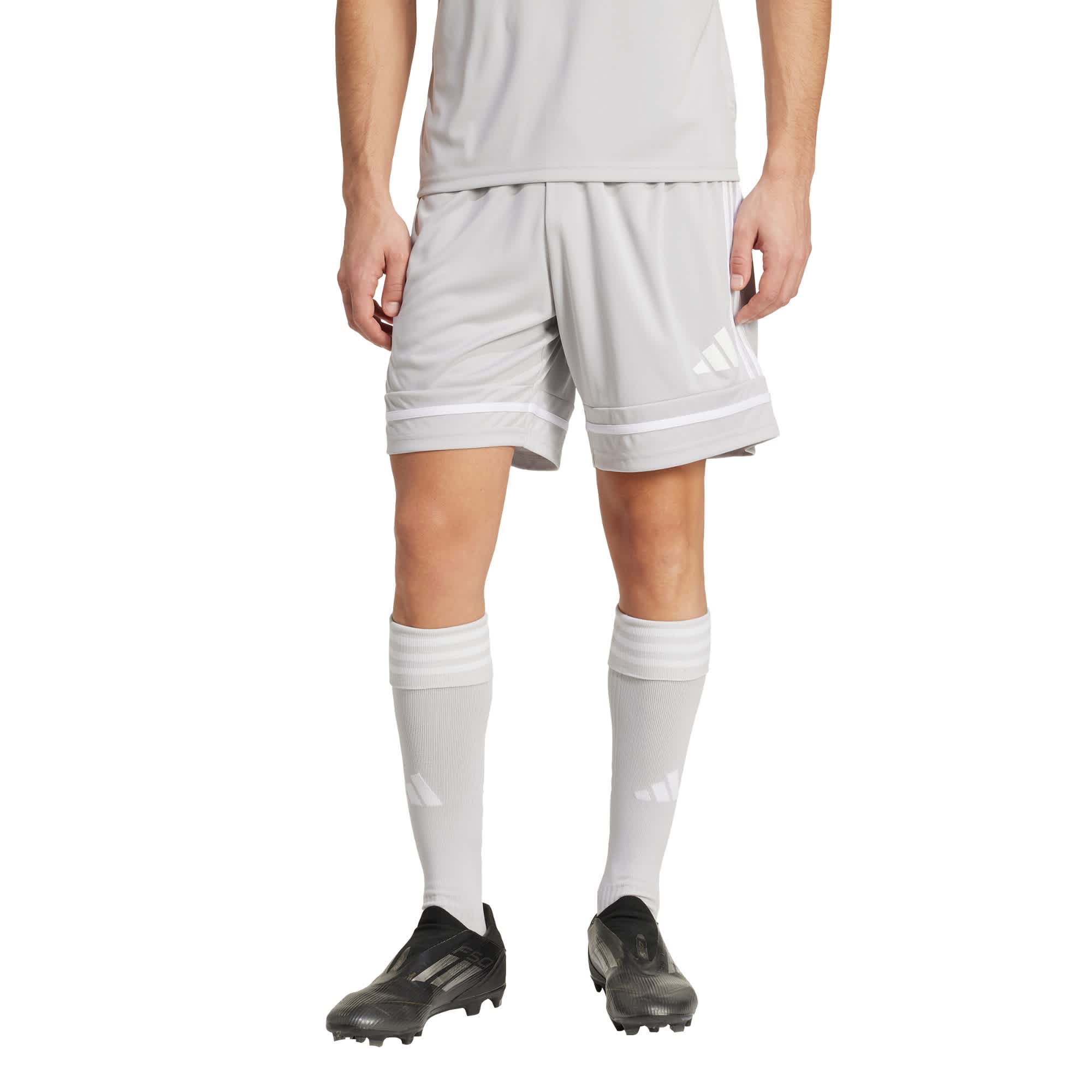 Foto 3 pulgar | Shorts Squadra 25 Adidas Gris Hombre