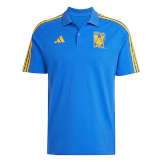 Foto 1 | Playera Polo Tigres Uanl Dna Adidas Azul Hombre