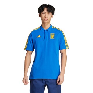 Foto 2 | Playera Polo Tigres Uanl Dna Adidas Azul Hombre