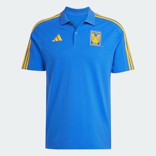 Foto 3 | Playera Polo Tigres Uanl Dna Adidas Azul Hombre