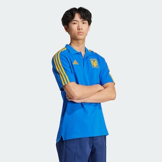 Foto 5 | Playera Polo Tigres Uanl Dna Adidas Azul Hombre