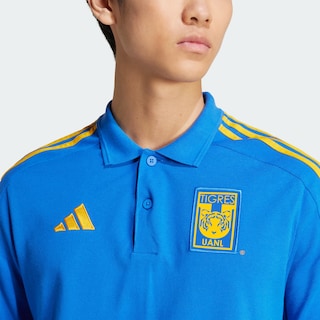 Foto 7 | Playera Polo Tigres Uanl Dna Adidas Azul Hombre
