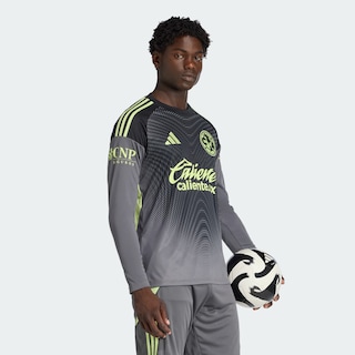 Foto 6 | Jersey De Portero Club América 25/26 Manga Larga Adidas Gris Hombre