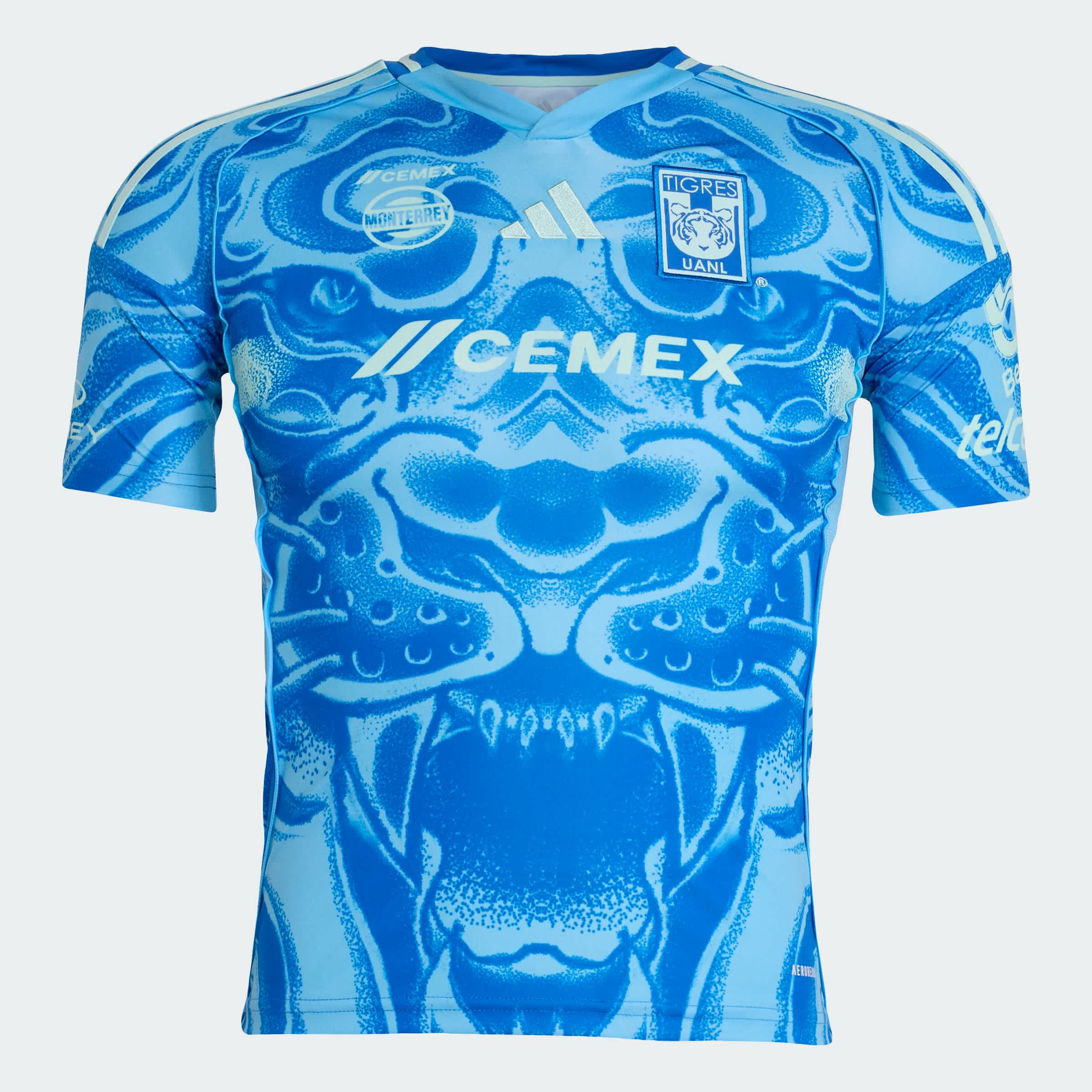 Foto 6 pulgar | Jersey Visitante Tigres Uanl 25/26 Para Niños Adidas Azul Niños
