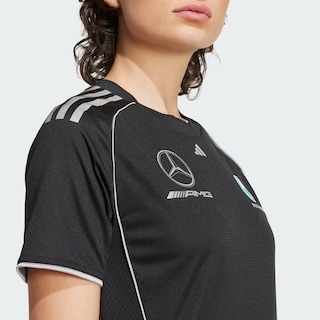 Foto 6 | Playera De Mecánico Mercedes - Amg Petronas F1 Team Adidas Negro Mujer