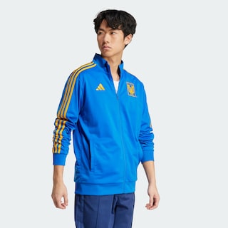 Foto 5 | Chamarra Deportiva Tigres Uanl Dna Adidas Azul Hombre