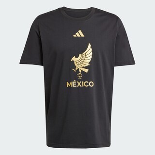 Foto 3 | Playera Selección Nacional De México 24/25 Adidas Negro Hombre