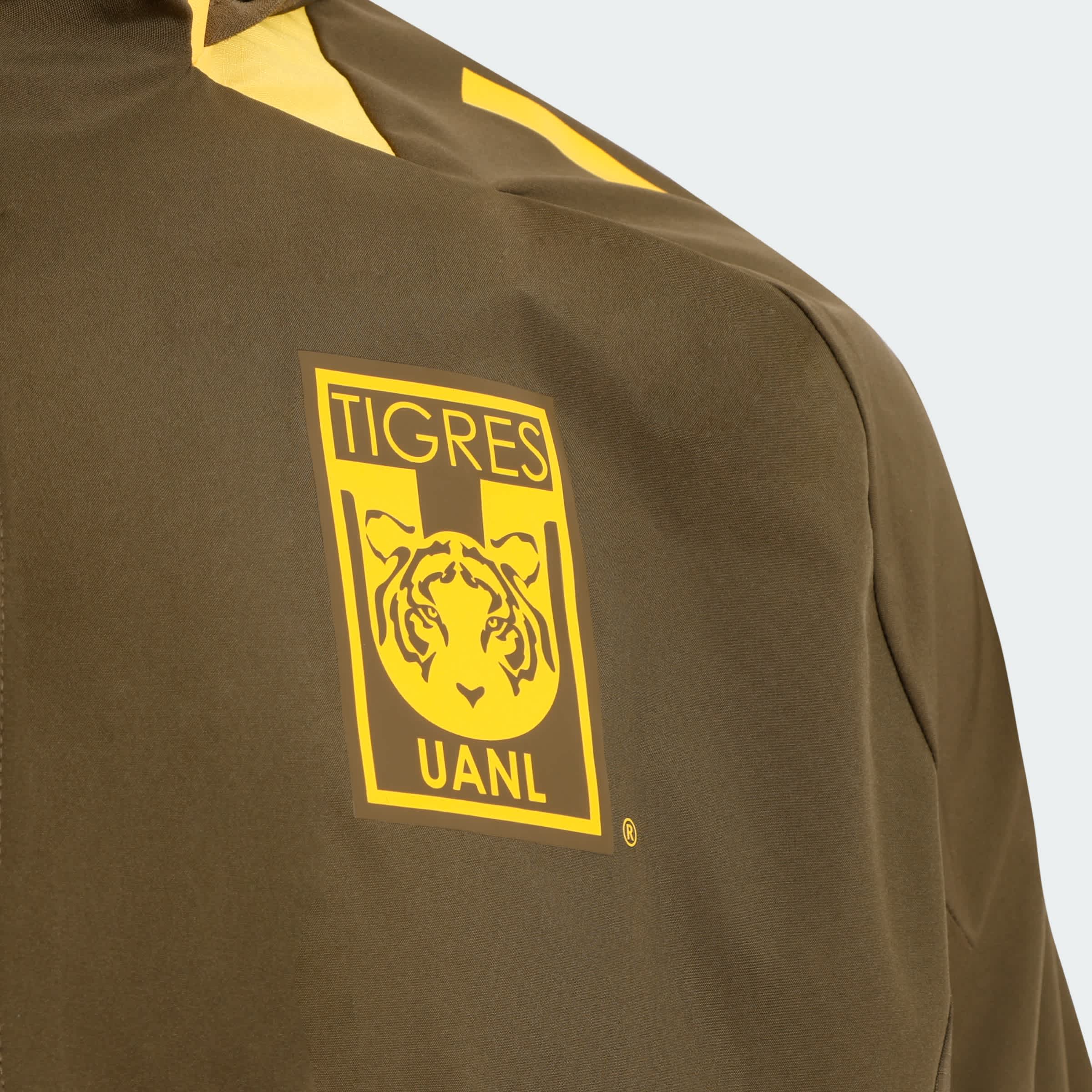 Foto 5 | Chamarra Tigres Uanl Adidas Verde Hombre