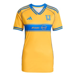 Foto 1 | Jersey Local Mujer Tigres Uanl 25/26 Adidas Amarillo Mujer