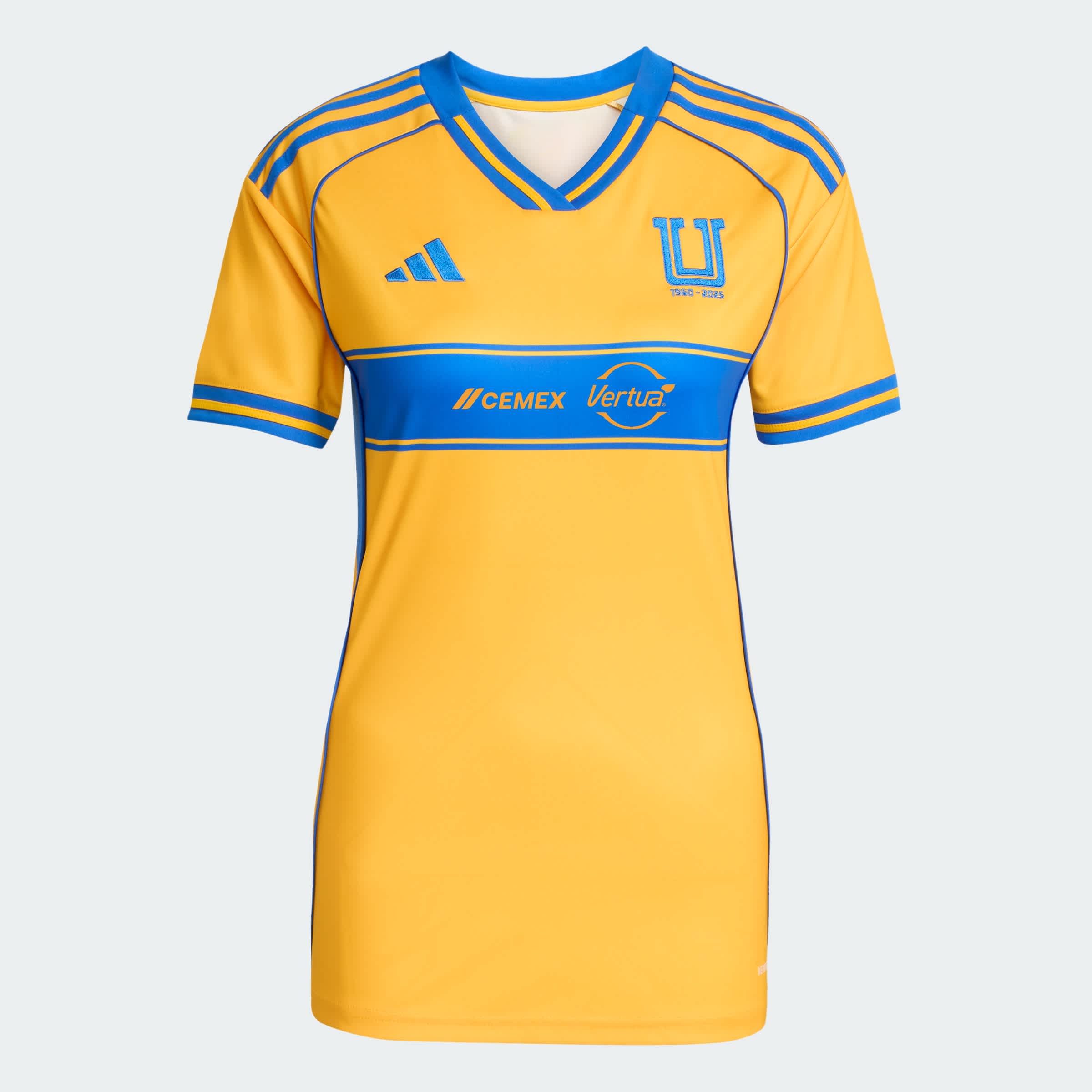 Foto 5 pulgar | Jersey Local Mujer Tigres Uanl 25/26 Adidas Amarillo Mujer
