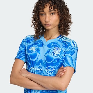 Foto 7 | Jersey Visitante De Tigres Uanl 25/26 Adidas Azul Mujer