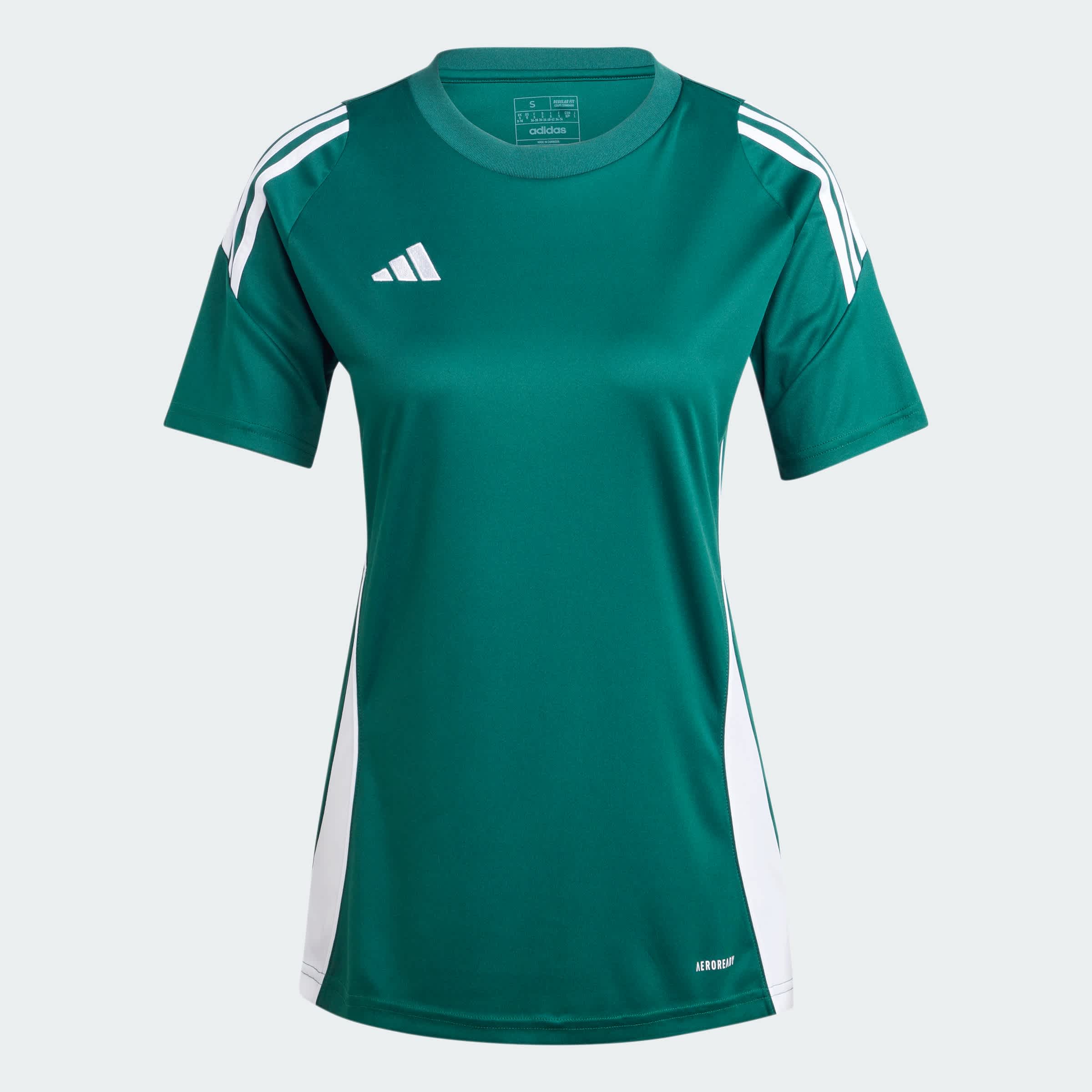 Foto 4 | Jersey Tiro 24 Adidas Verde Mujer