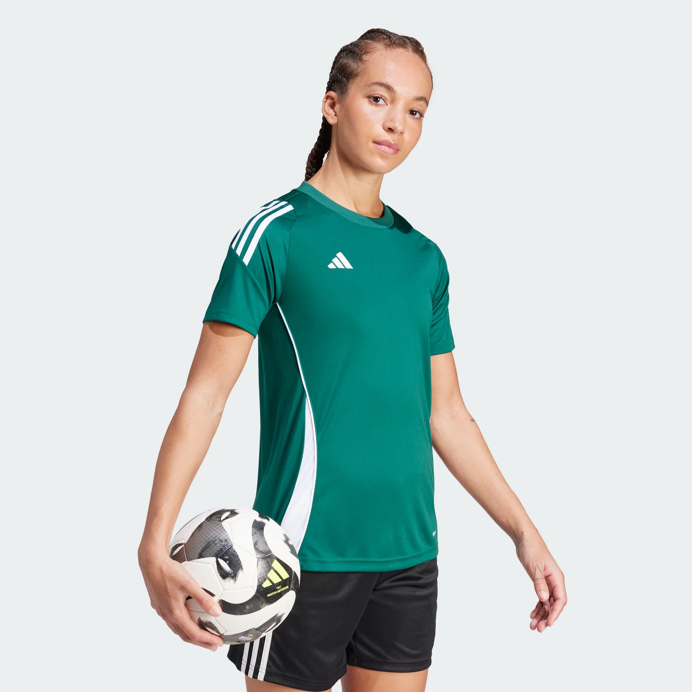 Foto 6 | Jersey Tiro 24 Adidas Verde Mujer