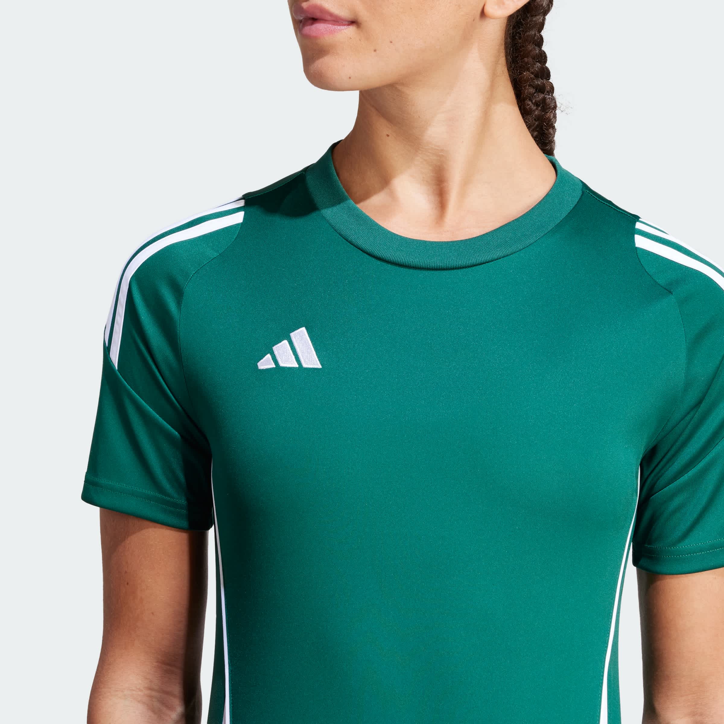 Foto 7 | Jersey Tiro 24 Adidas Verde Mujer