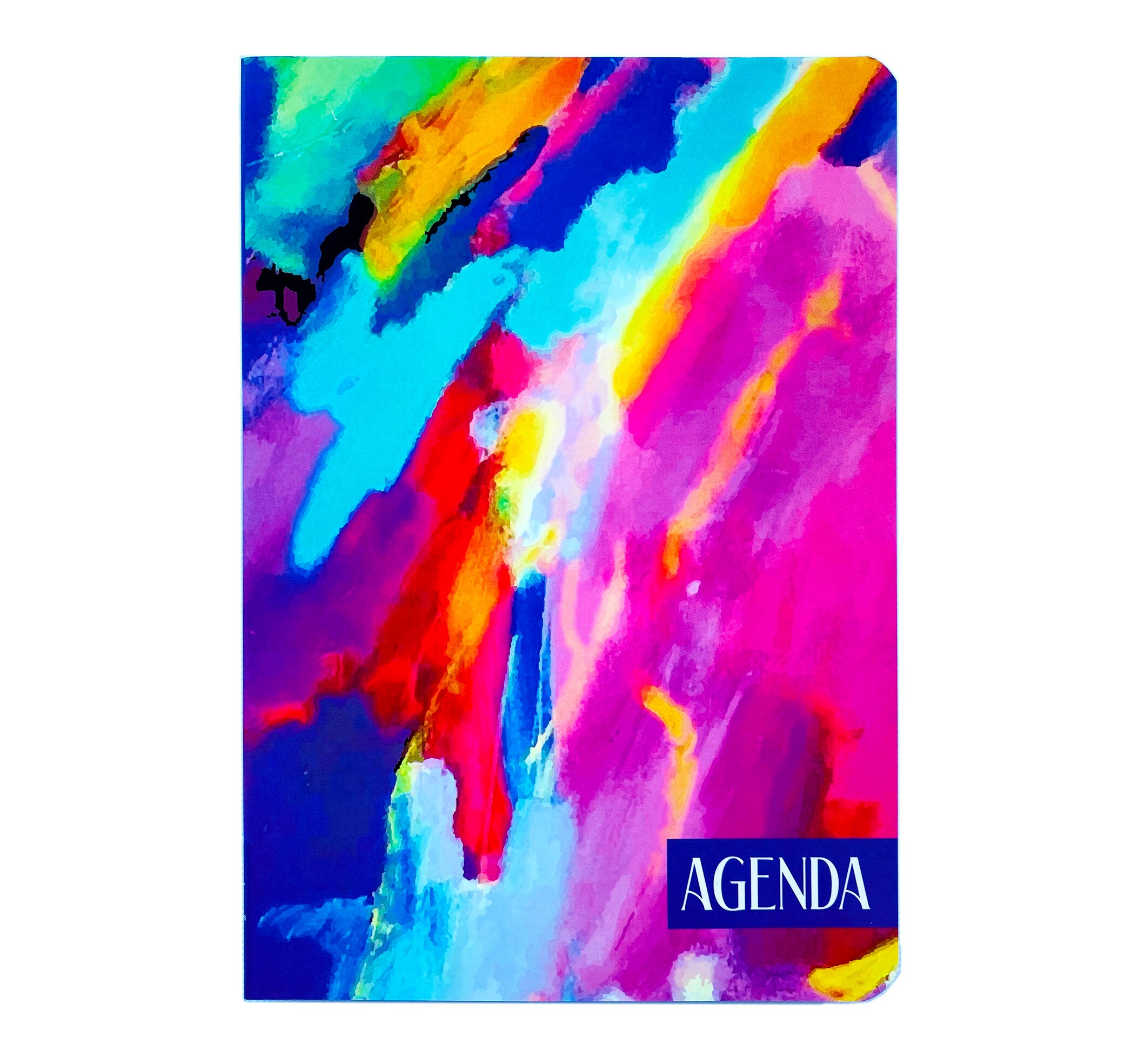 Agenda Semanal Editorial Multimedia Educativa Acuarela Multicolor $369