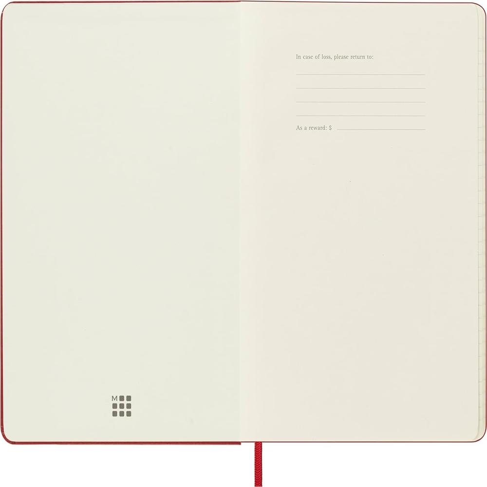 Foto 4 pulgar | Agenda 2025 Moleskine Roja Pasta Dura