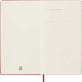 Foto 3 | Agenda 2025 Moleskine Roja Pasta Dura