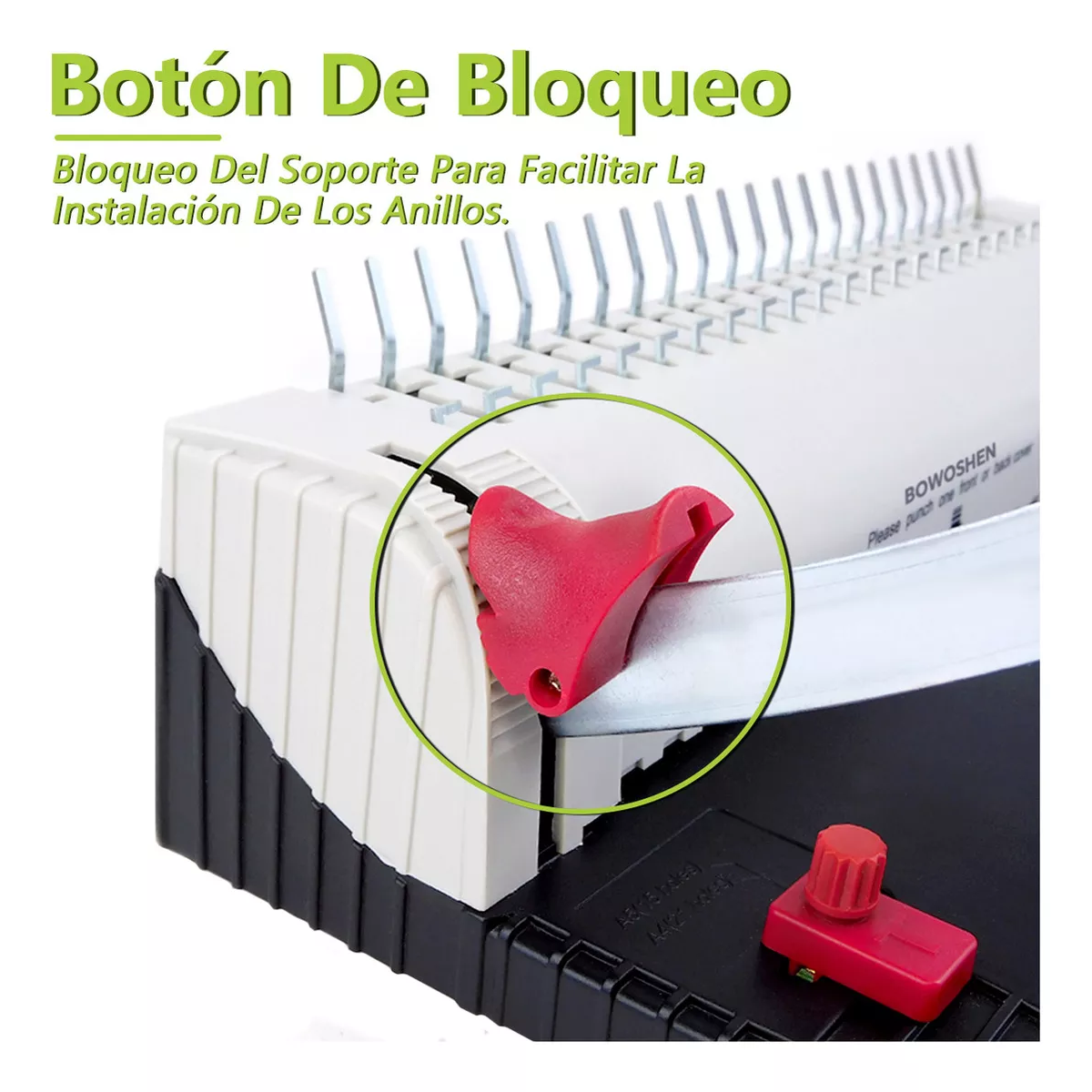 Foto 5 pulgar | Engargoladora para A4 y A5 Eo Safe Imports Esi-18356 Blanca