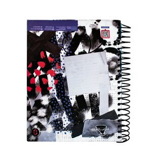 Foto 2 | Cuaderno Libreta Profesional 200 Hojas Pasta Dura Flipbook Cuadro Chico Y Grande.
