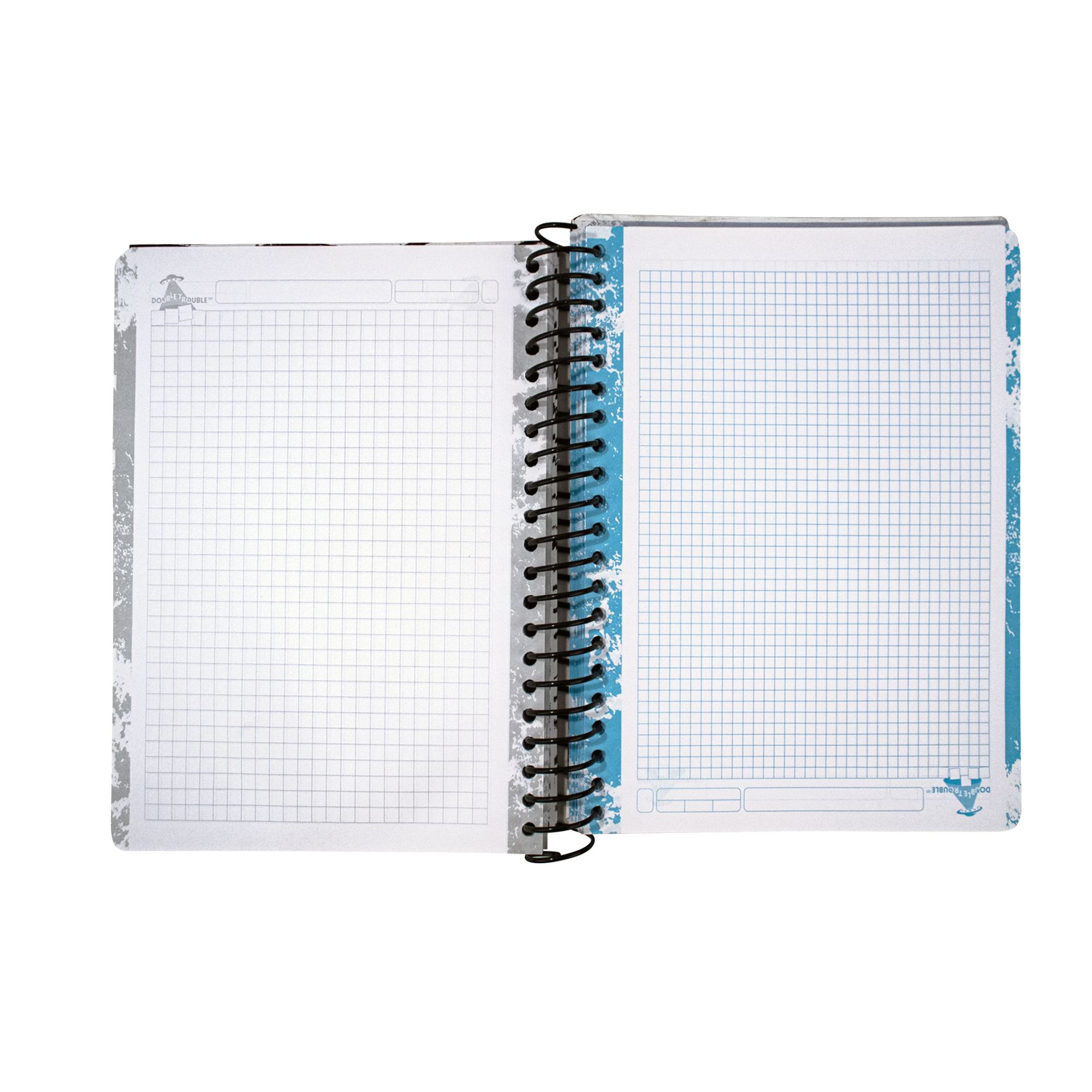 Foto 4 pulgar | Cuaderno Libreta Profesional 200 Hojas Pasta Dura Flipbook Cuadro Chico Y Grande.