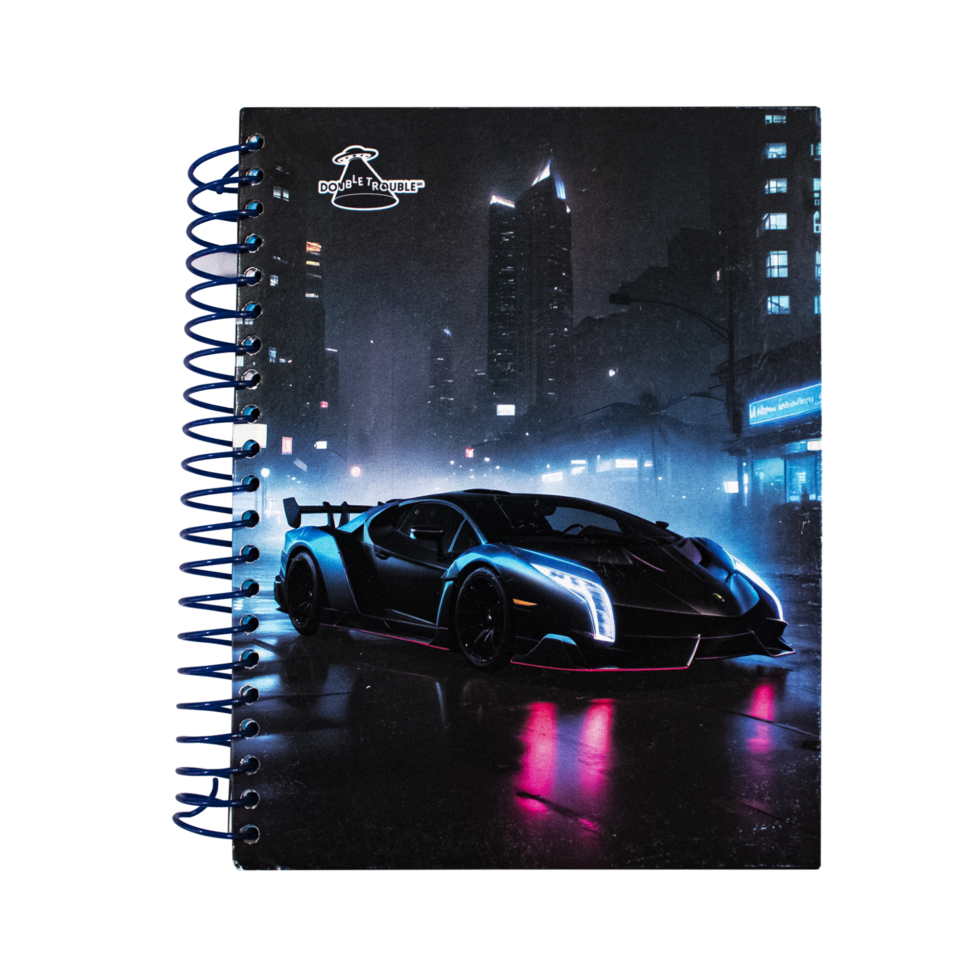 Foto 2 pulgar | Cuaderno Libreta Profesional 200 Hojas Pasta Dura Lamborghini