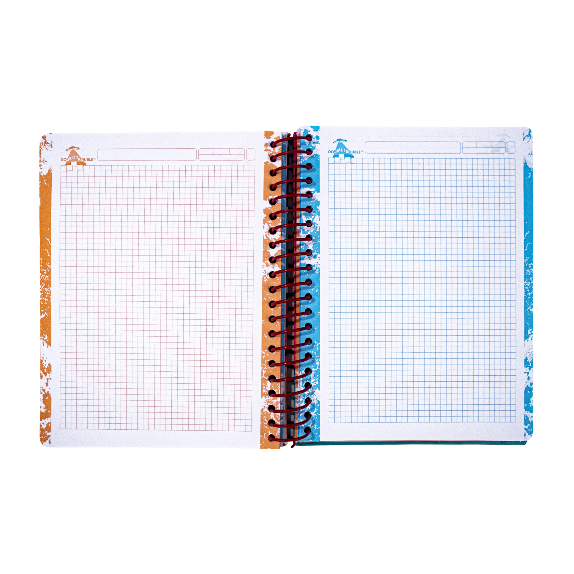 Foto 4 pulgar | Cuaderno Libreta Profesional 200 Hojas Pasta Dura Cuadro Chico