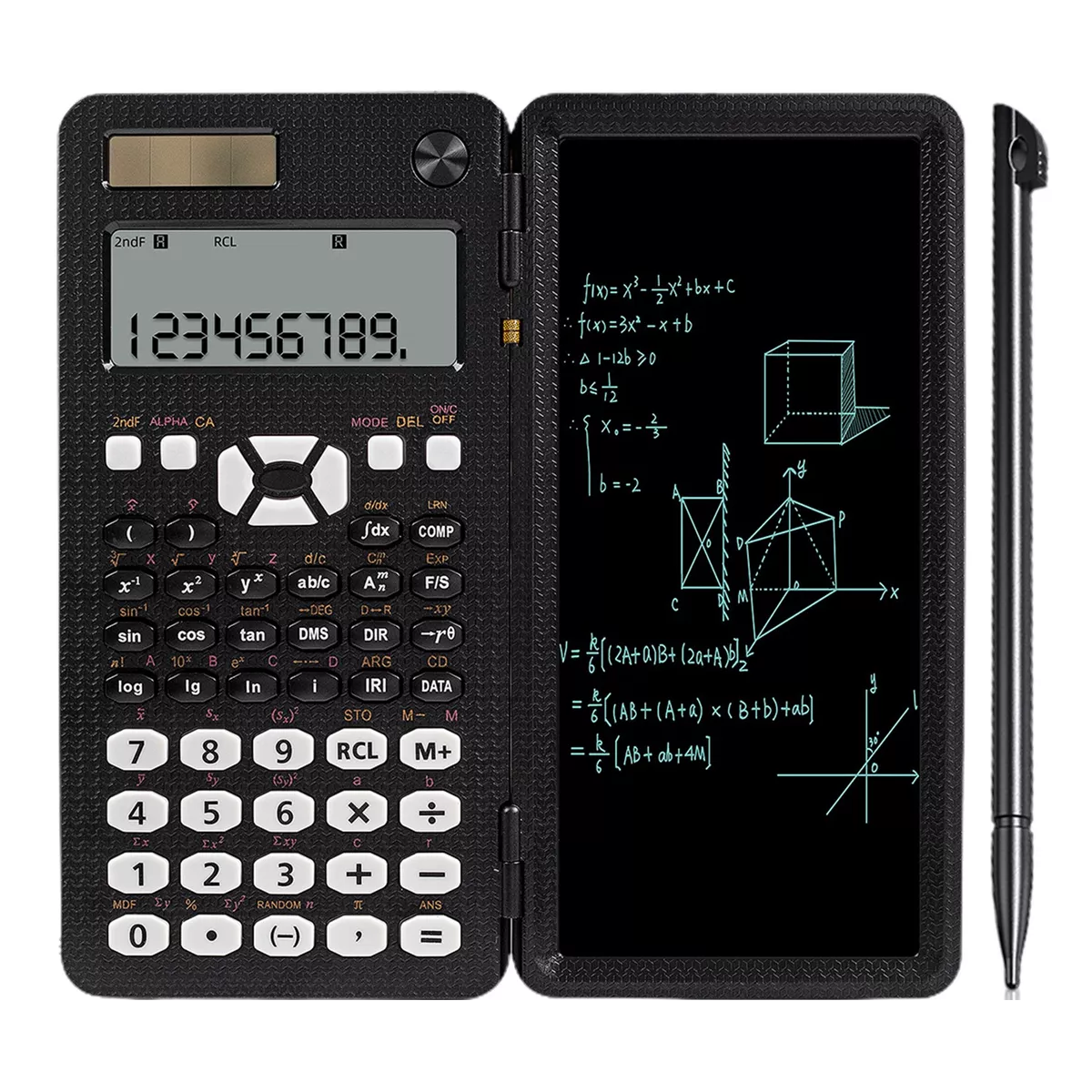 Foto 2 pulgar | Calculadora Científica 417 Funciones + Tableta De Escritura Eo Safe Imports Esi-12662 Negro