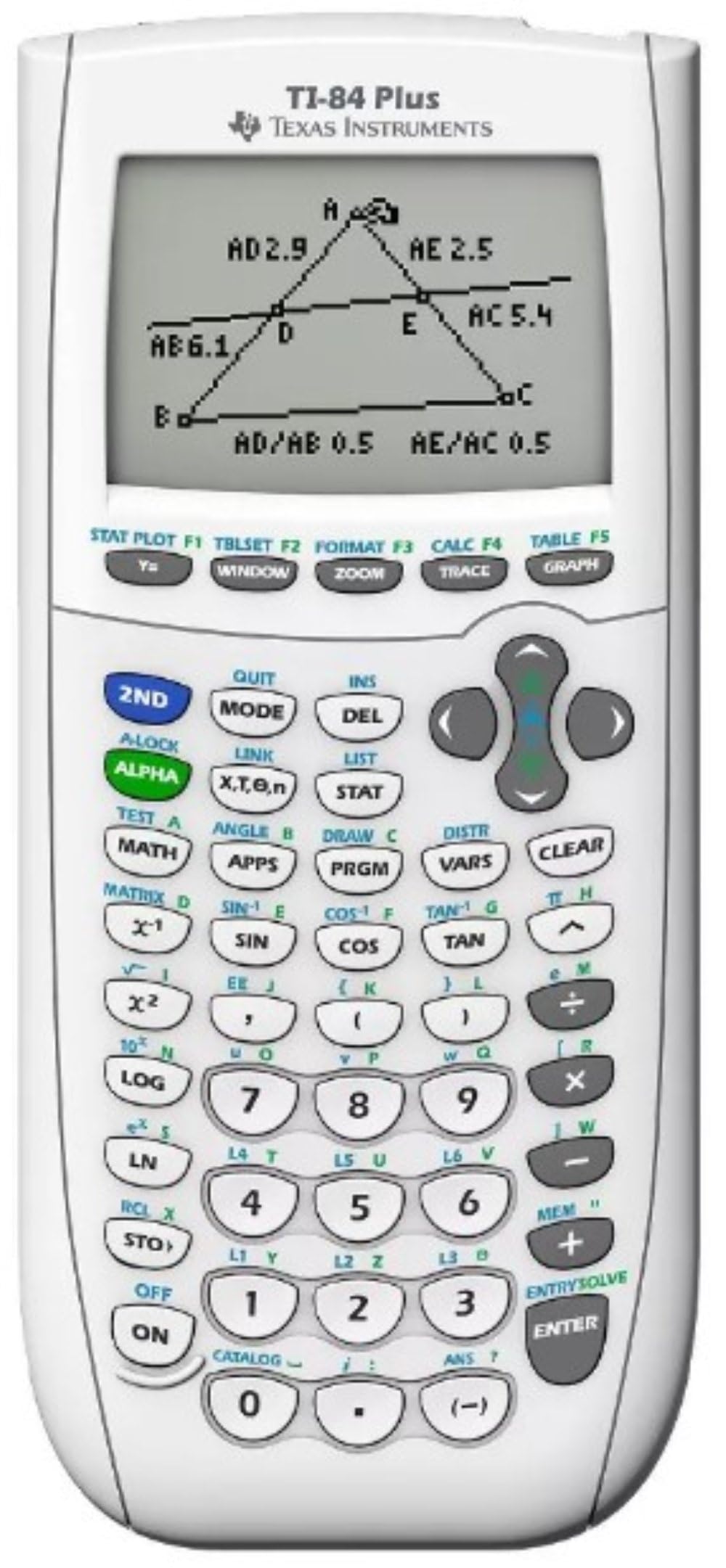Foto 3 pulgar | Calculadora Gráfica Texas Instruments Ti-84 Plus, Color Blanco - Venta Internacional.