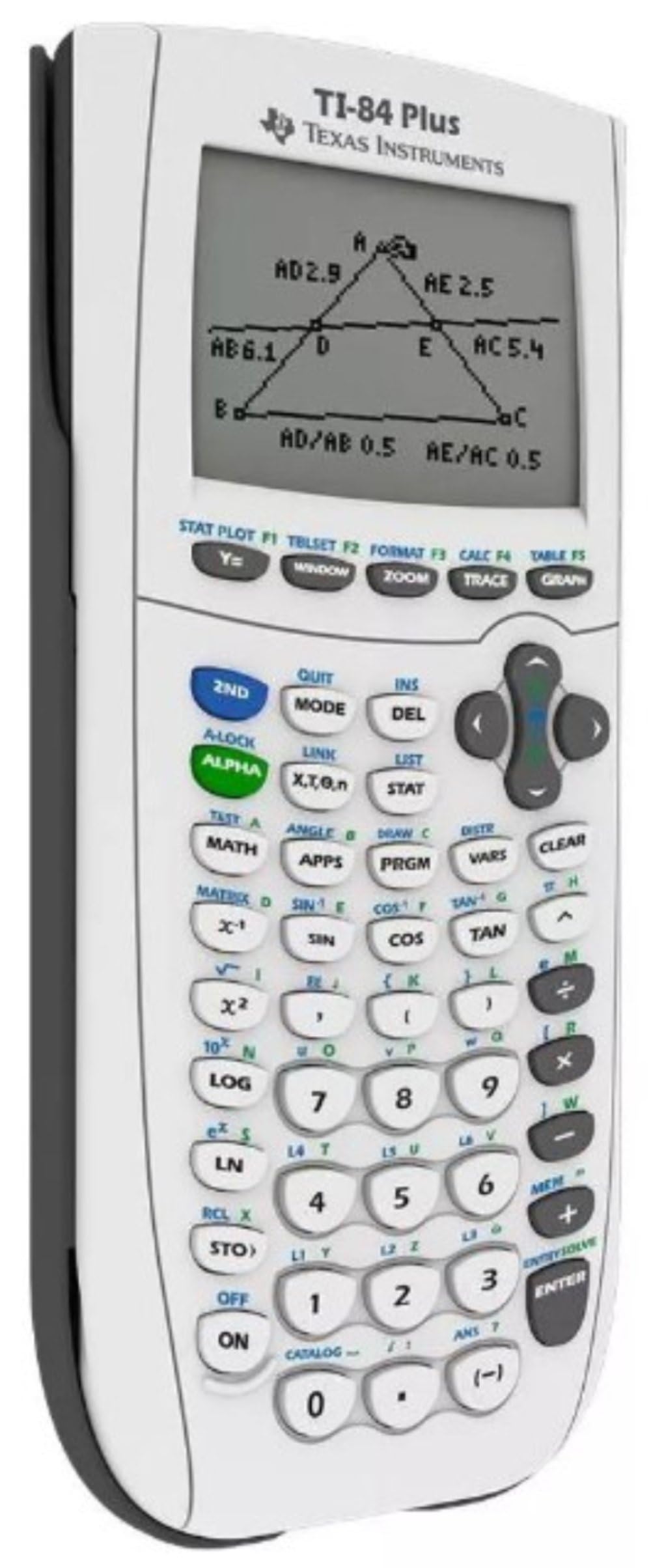 Foto 4 pulgar | Calculadora Gráfica Texas Instruments Ti-84 Plus, Color Blanco - Venta Internacional.
