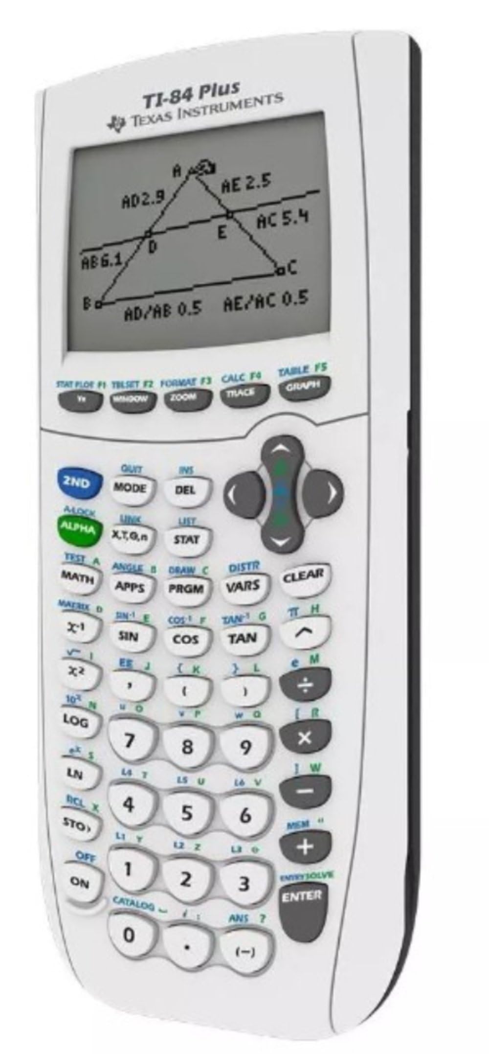 Foto 5 pulgar | Calculadora Gráfica Texas Instruments Ti-84 Plus, Color Blanco - Venta Internacional.