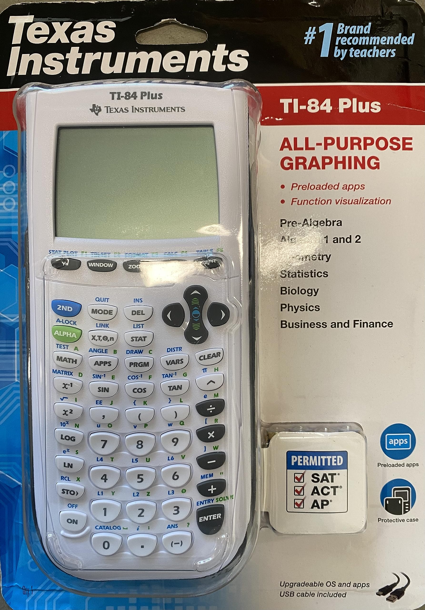 Foto 5 | Calculadora Gráfica Texas Instruments Ti-84 Plus, Color Blanco - Venta Internacional.