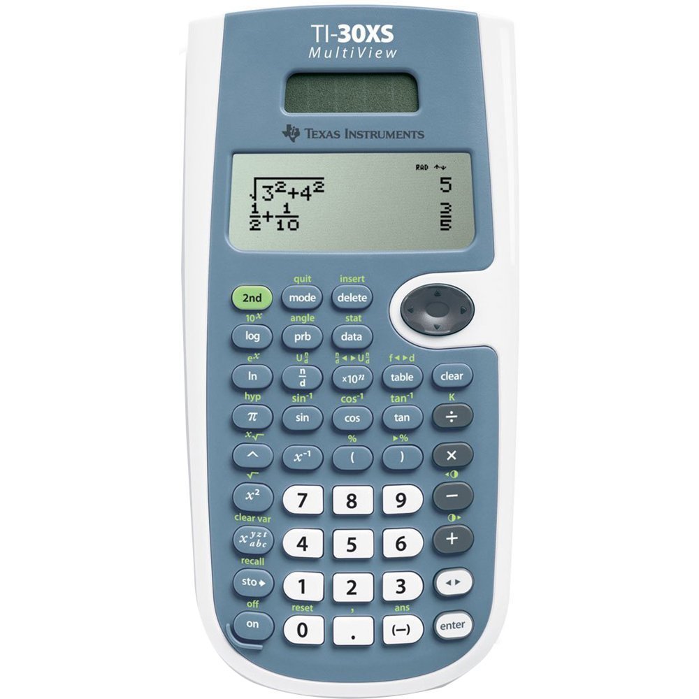 Foto 2 pulgar | Calculadora Científica Texas Instruments Ti-30xs Multiview, Paquete De 2 - Venta Internacional.