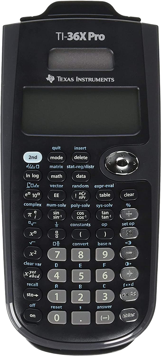 Foto 2 pulgar | Calculadora Científica Texas Instruments Ti-36x Pro Lcd De 16 Dígitos - Venta Internacional.