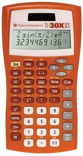 Foto 1 | Calculadora Científica Texas Instruments Ti-30xiis Naranja - Venta Internacional.