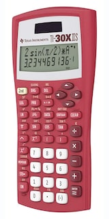 Foto 3 | Calculadora Científica Texas Instruments Ti-30xiis, Color Rojo - Venta Internacional.