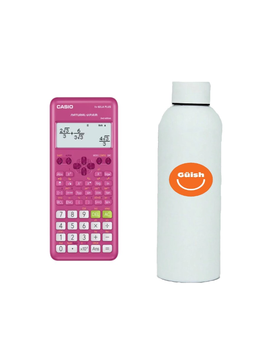 Foto 3 | Calculadora Científica Casio Rosa