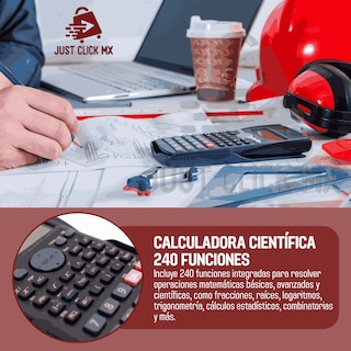 Foto 2 | Calculadora Científica Ingeniería 240 Funciones Inteligente